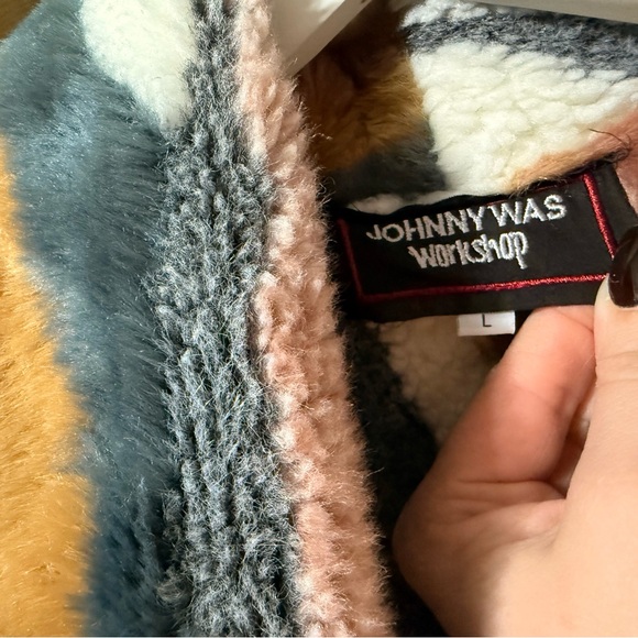 Johnny Was Ziggy Faux Fur Coat - Picture 3 of 7